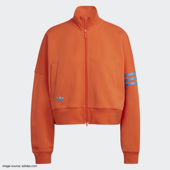 Adidas Adicolor Neuclassics Track Jacket in Orange - Picture 1 of 8